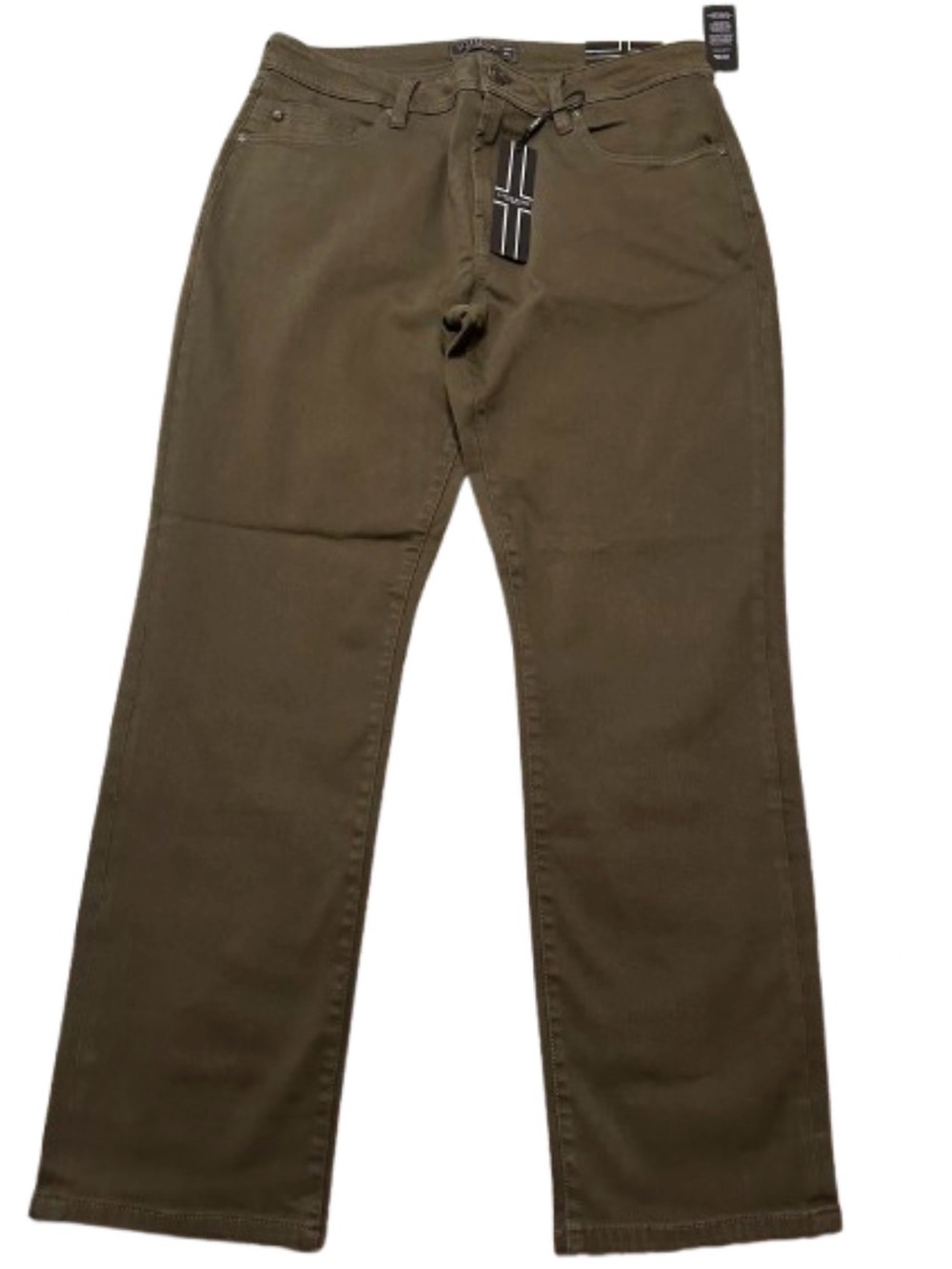 Liverpool Jeans Mens 36x30 Olive Night Regent Relaxed Straight Fit Stretch NWT